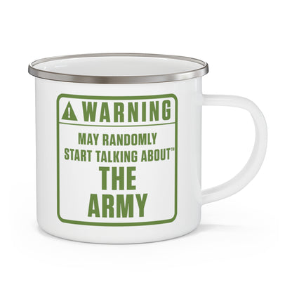 Warning Mug: The Army (Camping, 12oz)